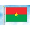 burkina faso vlajka na karabiny