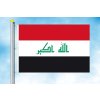 irak vlajka na karabiny