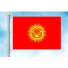 kyrgyzstan vlajka na karabiny