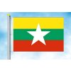 myanmar vlajka na karabiny