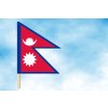 nepal vlajka na navlek