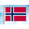 norsko vlajka na karabiny