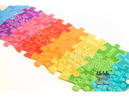1384 muffik set nano puzzlikov duha 24 ks