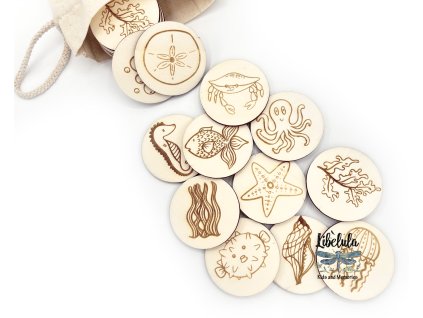 1414 drevene pexeso ocean