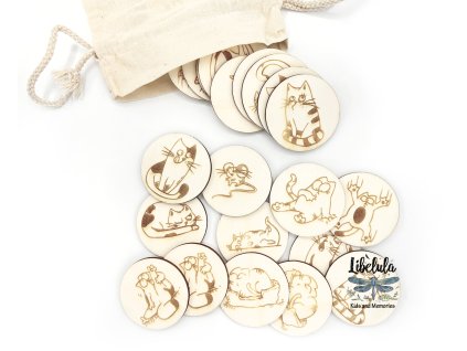 1420 drevene pexeso maciatka inspirovane stylom simon s cat