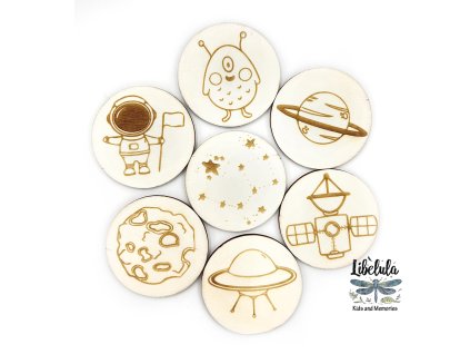 1423 drevene pexeso vesmir