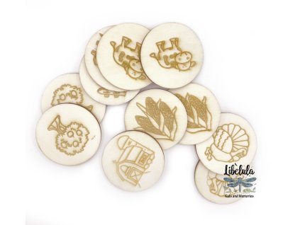 1432 drevene pexeso farma 17 par