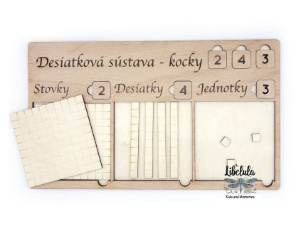 DekaMind – Drevená desiatková sústava