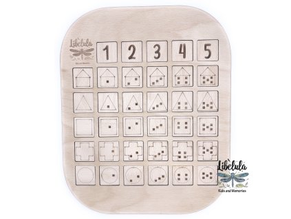 LOGIBOARD –Tvary & Počítanie