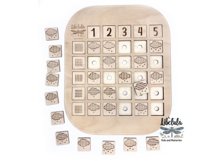 LOGIBOARD – Mraky & Počítanie 1‑5