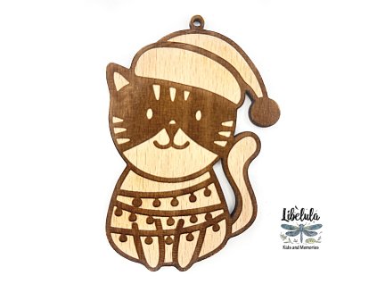 1585 drevena vianocna ozdoba zvieratko 1