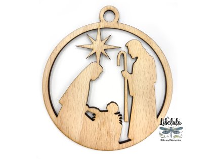 1660 drevena vianocna ozdoba svata noc 6