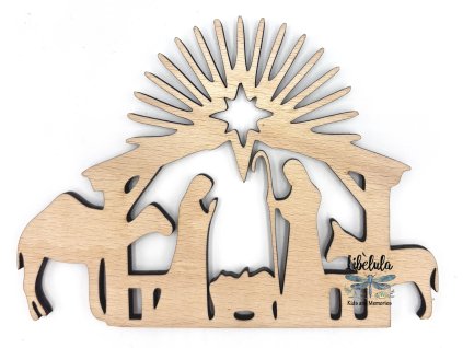 1663 drevena vianocna ozdoba svata noc 7