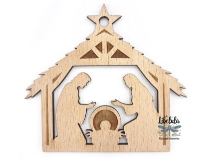 1666 drevena vianocna ozdoba svata noc 8