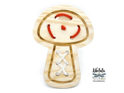 1930 1 drevene tvary na snurovanie maxidots hribik