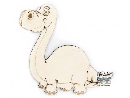 2203 paintme drevena omalovanka dino brachiosaurus