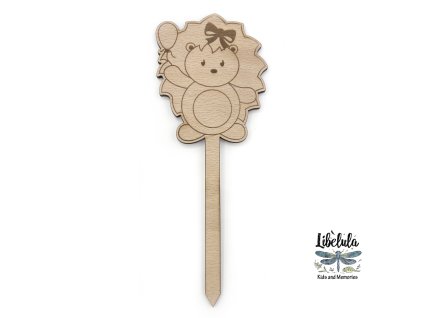 2413 dreveny zapich na tortu jezko