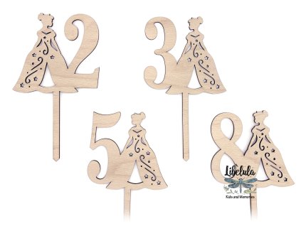 2437 1 dreveny zapich na tortu princezna cislo 4