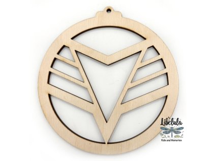 Drevená vianočná ozdoba – MARVEL 7