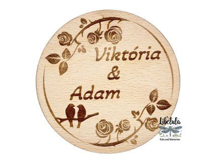 Svadobné podtácky 2