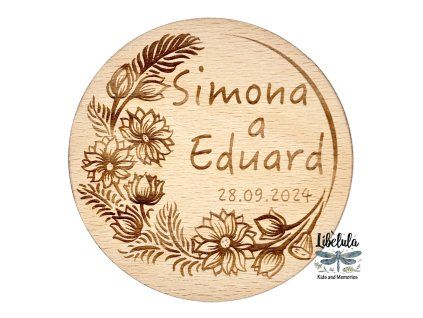 Svadobné podtácky 3