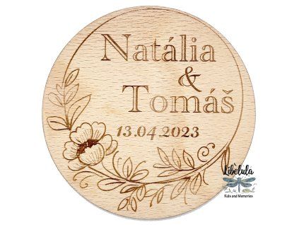 Svadobné podtácky 7