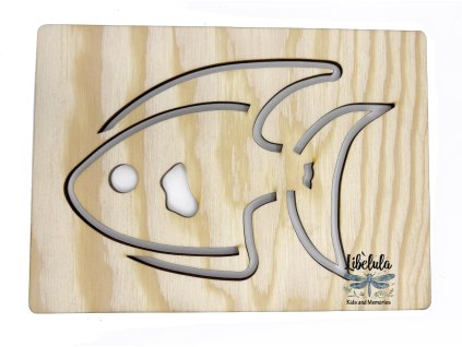 Šablóna na kreslenie Oceán - Skalár (Veľkosť šablóna Veľký formát (cca. A4))