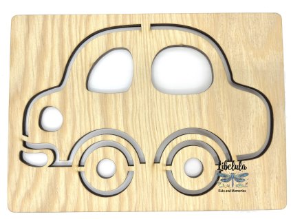 Šablóna na kreslenie - Vozidlá - Osobné auto (sedan)