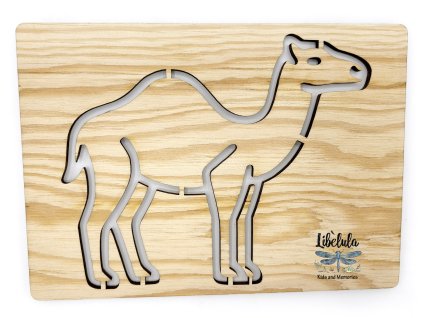 Šablóna na kreslenie - Safari- Ťava