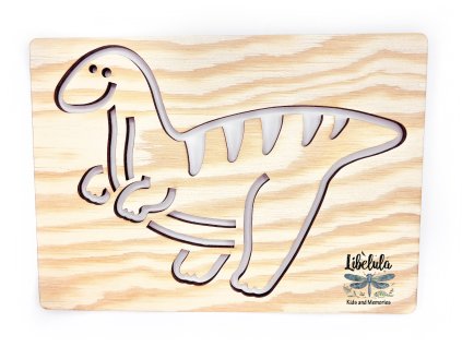 Šablóna na kreslenie Dinosauri - Eoraptor