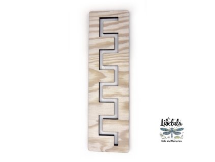 MIDI grafomotoricke šablóny (cca 20 cm) - Hradby