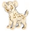 2092 paintme drevena omalovanka safari hyena skvrnita