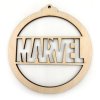 Drevená vianočná ozdoba – MARVEL 4