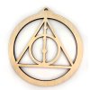 Drevená vianočná ozdoba – Harry Potter 8
