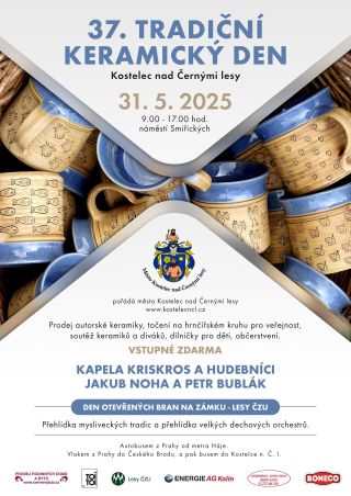 Milí přátelé keramiky, už tuto sobotu 31. května nás najdete na tradičních trzích v Kostelci nad Černými lesy – od 9:00 do...