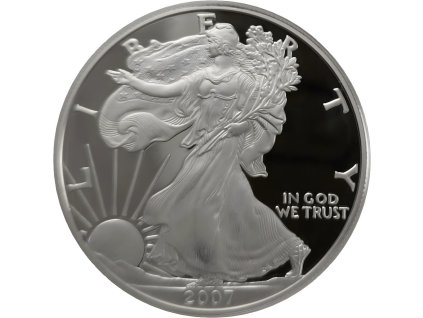 2007 Ag 1 $ Stříbrný Orel L EA