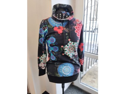 Mikinošaty, s límcem,+ manžeta,+ spodní lem, teplák, 3112704