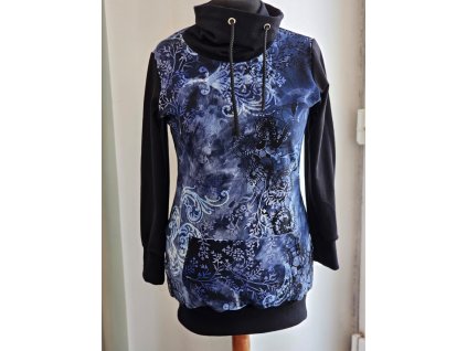 Mikinošaty, s límcem,+ manžeta,+ spodní lem,+ kapsa, teplák, 3113003