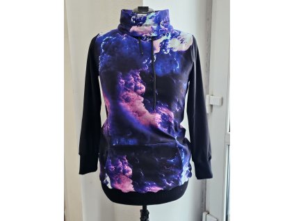 Mikinošaty, s límcem,+ manžeta,+ spodní lem,+ kapsa, teplák, 3113011