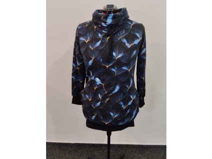 Mikinošaty, s límcem,+ manžeta,+ spodní lem, teplák, 312801