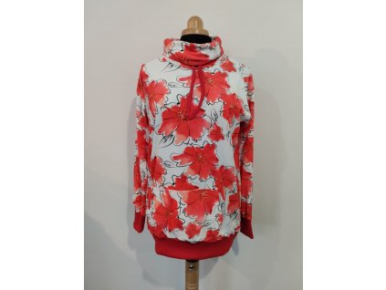 Mikina s límcem, + manžeta, + spodní lem, + přední kapsa,402676