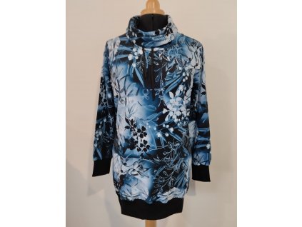 Mikinošaty, s límcem,+ manžeta,+ spodní lem,+ kapsa, teplák, 402283