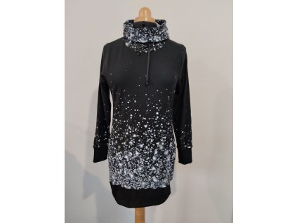 Mikinošaty, s límcem,+ manžeta,+ spodní lem, teplák, 402286