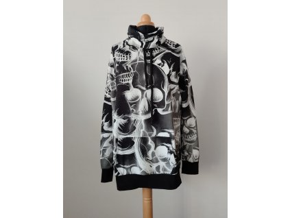 Mikina s kapucí, + manžeta, + spodní lem, + kapsa, 403072