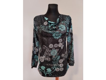 Tunika, svetrovina tyrkys, 337191