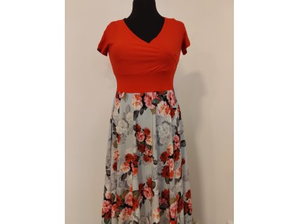 Šaty Topaz, úplet + Silk,   3315396