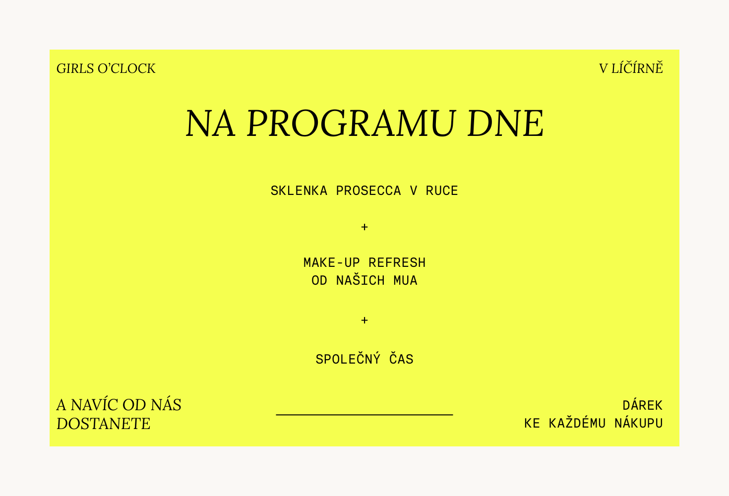 Girls o'clock, liceni zdarma