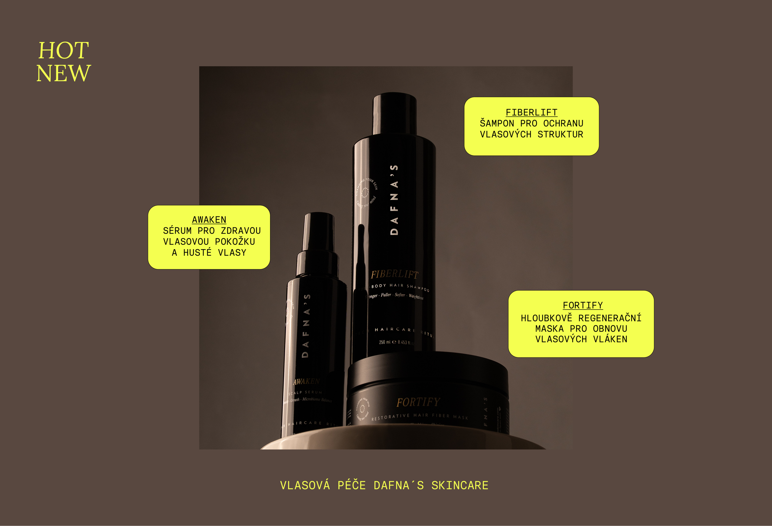 Luxusní vlasová péče Dafna’s dostupná v Ličírna– tip na valentýnský dárek