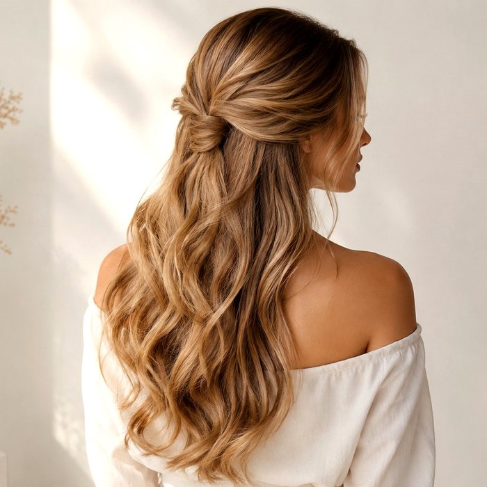 Vlasový styling — Dlouhé vlasy