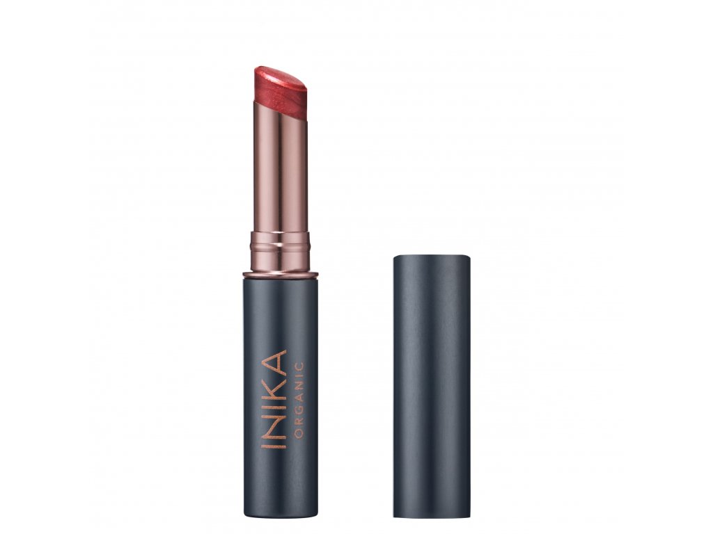Tinted Lip Balm Cosmic front lid off lid on by Inika Organic